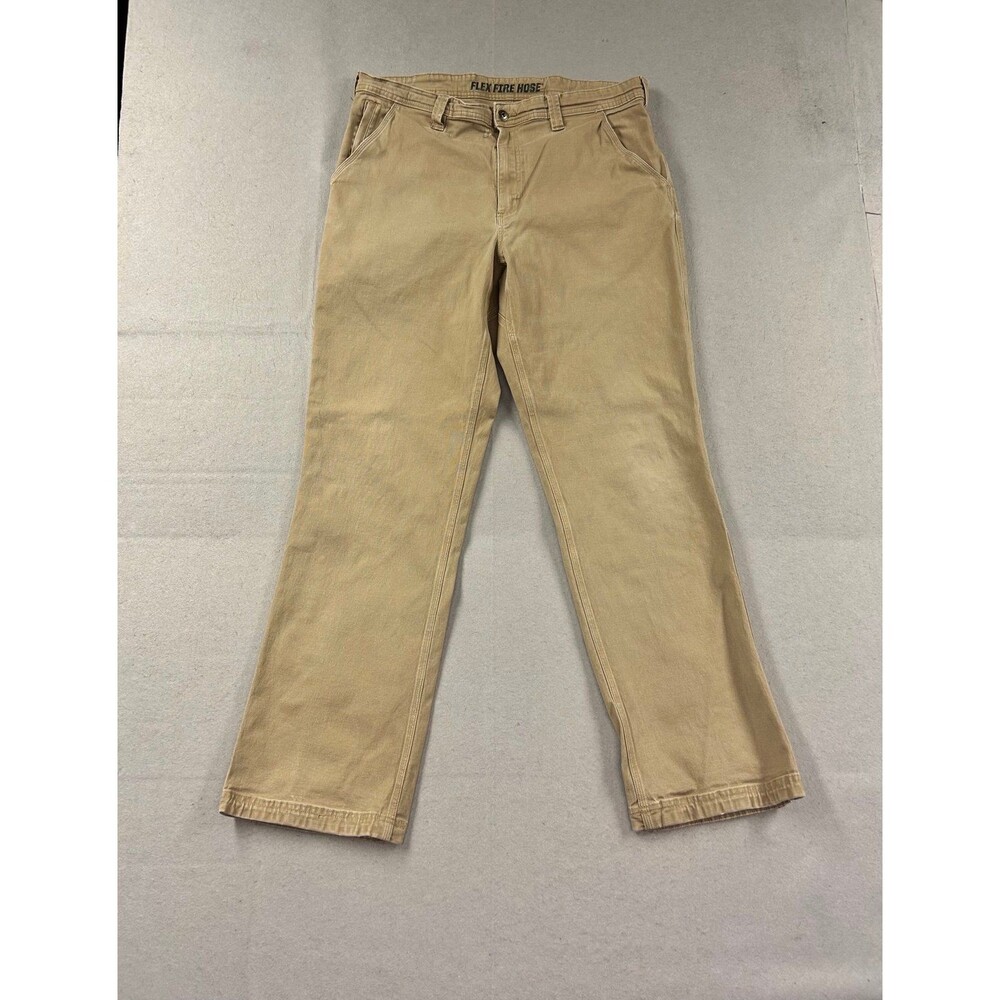Duluth Trading Company Men’s Flex Fire Hose Relaxed Fit Foreman Pants 38x34